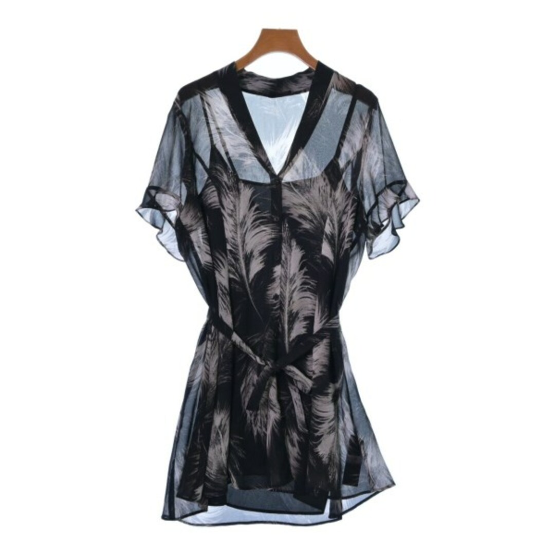 All Saints - ALLSAINTS オールセインツ ワンピース S 黒xグレー All Saints - ALLSAINTS オールセインツ ワンピース S 黒xグレー