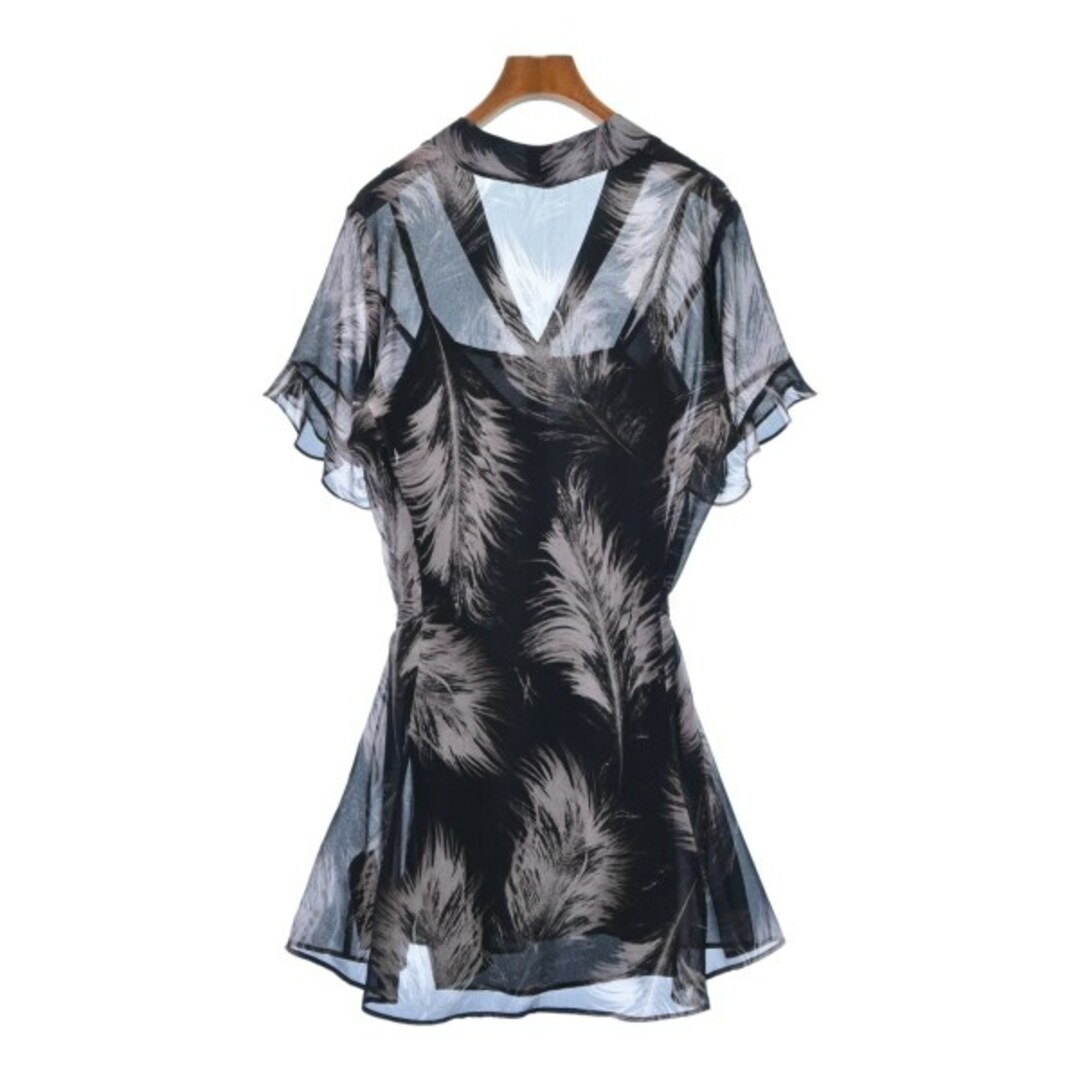 All Saints - ALLSAINTS オールセインツ ワンピース S 黒xグレー All Saints - ALLSAINTS オールセインツ ワンピース S 黒xグレー