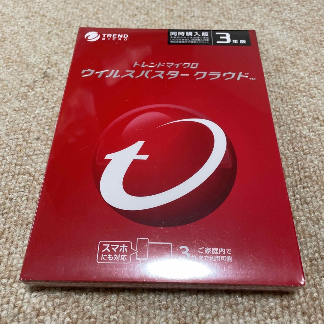 Trend Micro - 【新品未開封】ウイルスバスタークラウド 3台 3年版 ...