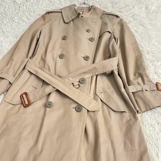 BURBERRY   バーバリーズ トレンチコート M ベルト ノバチェック 白