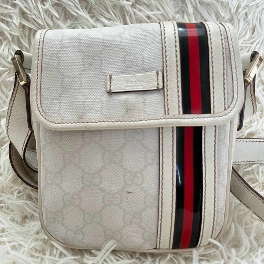 Gucci - GUCCI グッチ ショルダーバッグ シェリーライン GG柄 ...