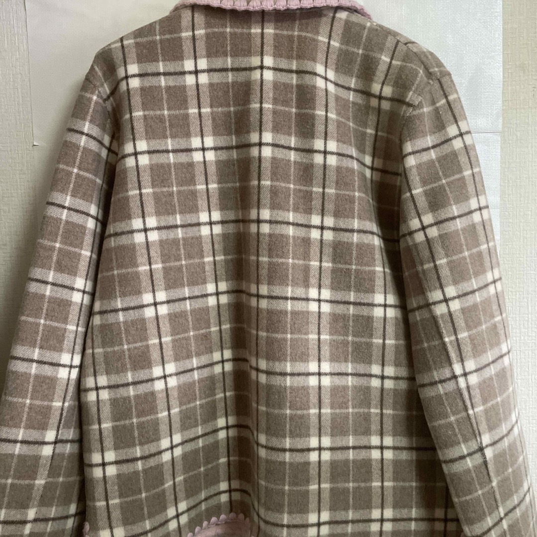 リバーシルブルジャケットコート レディースのジャケット/アウター(ノーカラージャケット)の商品写真