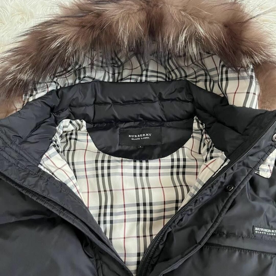 BURBERRY BLACK LABEL - バーバリーブラックレーベル ダウンジャケット
