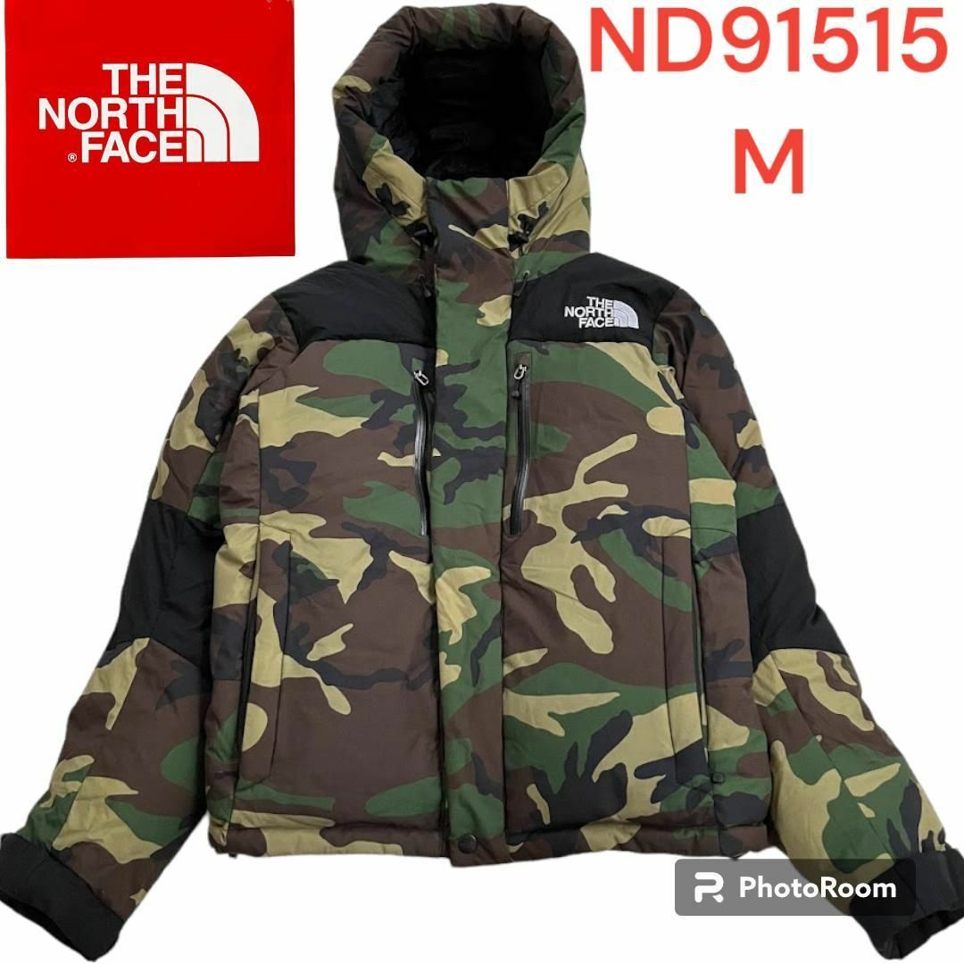 THE NORTH FACE　バルトロライトジャケット ダウン Mカモフラ 迷彩