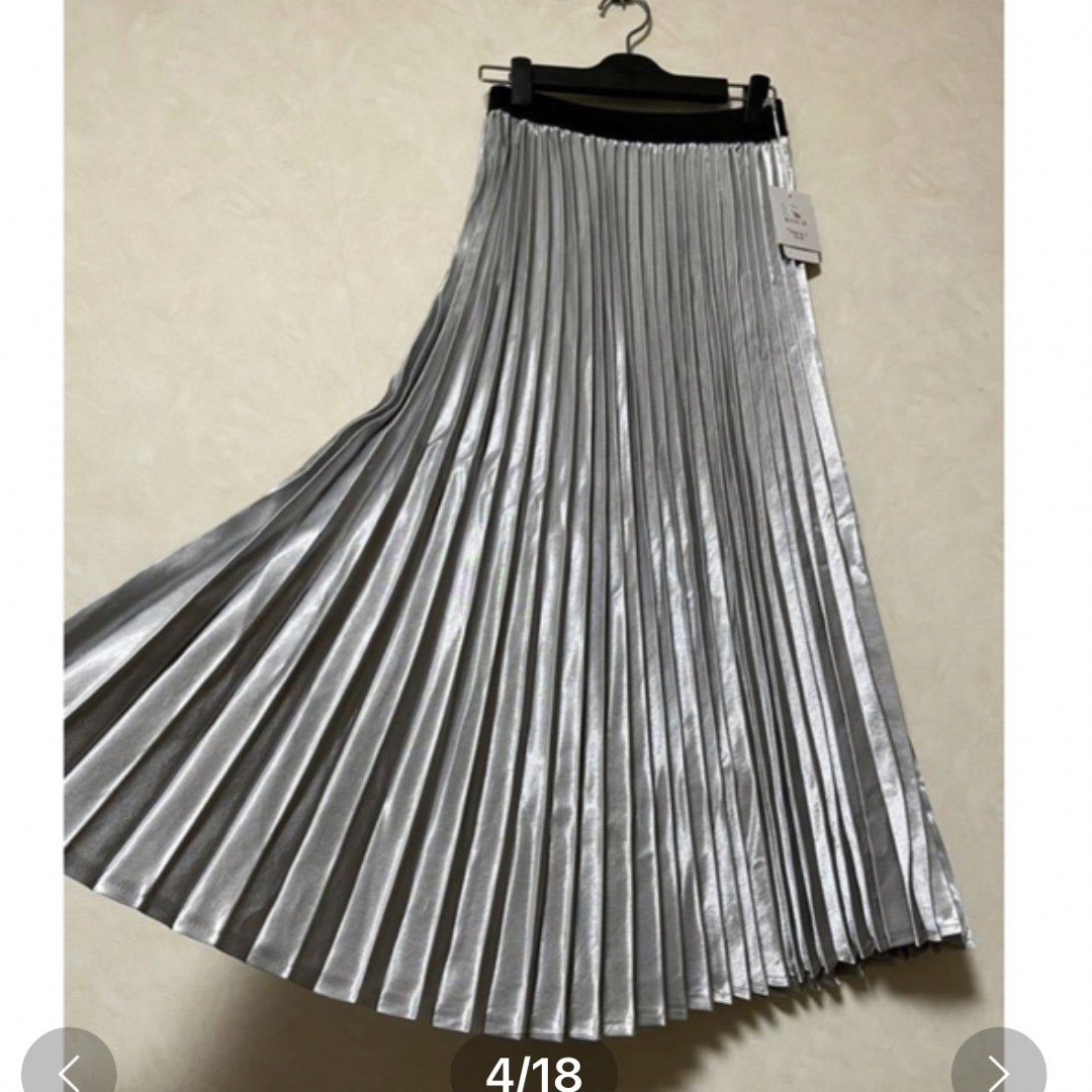 SCOT CLUB - 2022新品タグ付chez_voeu 超シルエット綺麗プリーツ