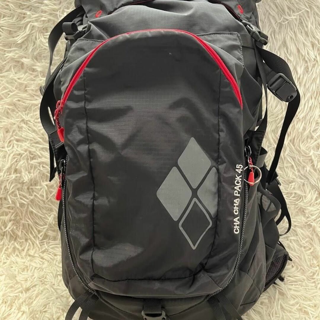 人気　モンベル　チャチャパック　ブラック　45L　バックパック　リュック　登山