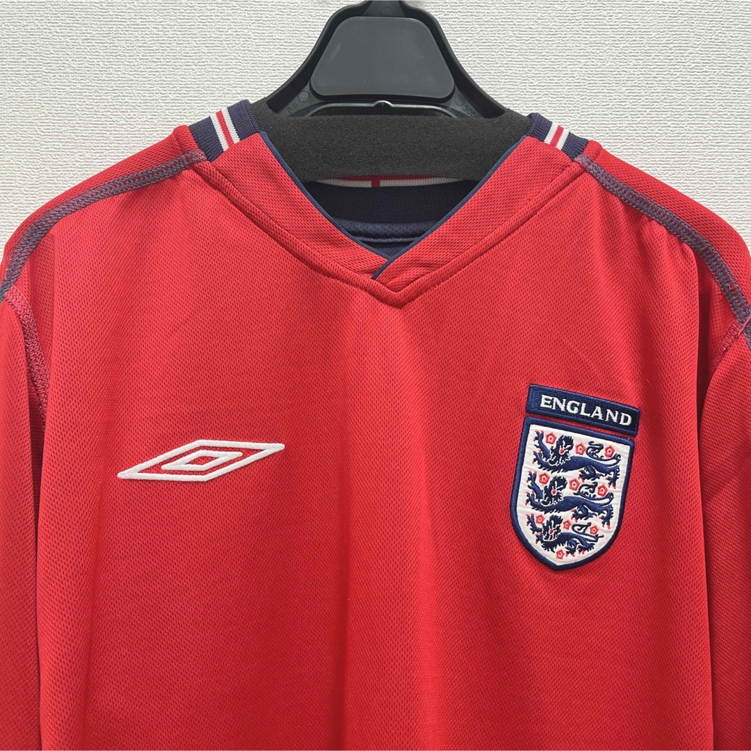 イングランド代表 リバーシブル サッカー ユニフォーム UMBRO 2004年