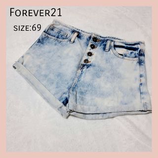 フォーエバートゥエンティーワン デニムショートパンツ ショートパンツ