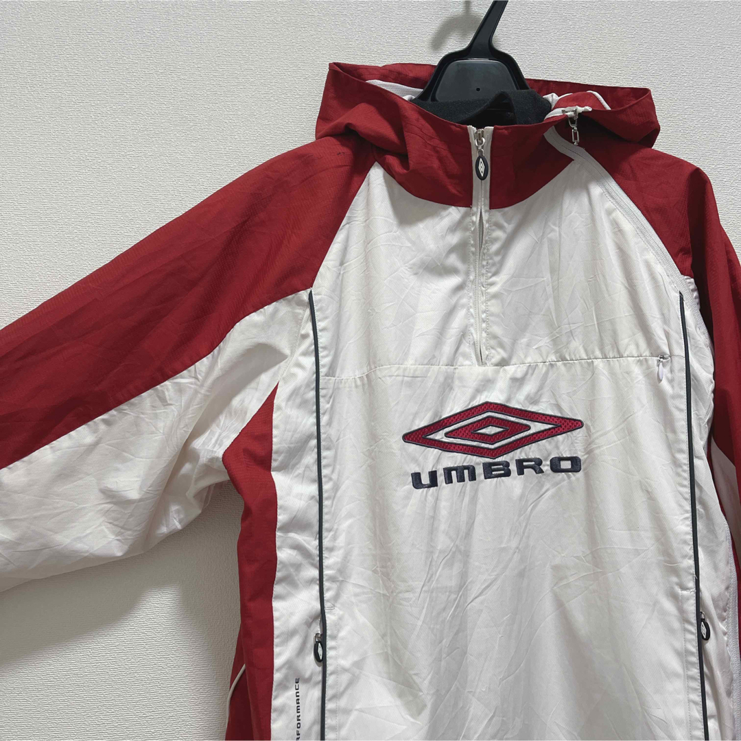 UMBRO　アンブロ　ピステ　ドリルトップ　ビッグロゴ　ウインドブレーカー