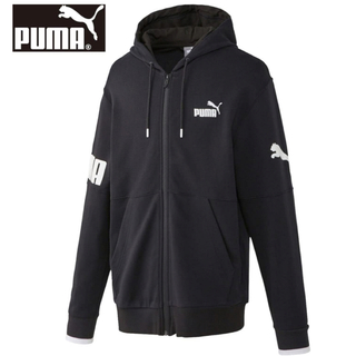 プーマ(PUMA)のPUMA プーマ パーカー 長袖トレーナー フード ブラック メンズ(パーカー)