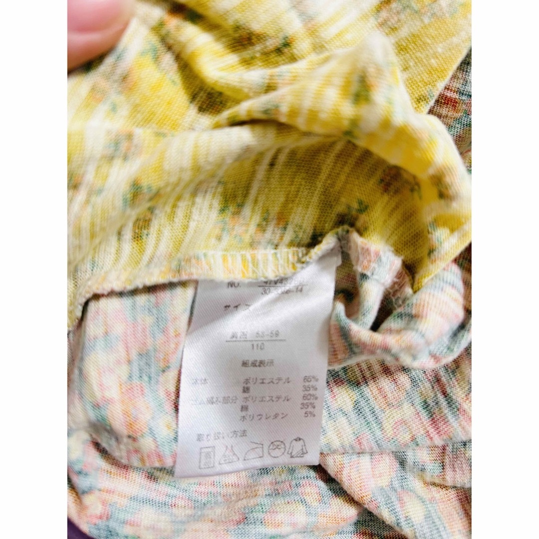 しまむら(シマムラ)の総柄チュニック★しまむら キッズ/ベビー/マタニティのキッズ服女の子用(90cm~)(Tシャツ/カットソー)の商品写真