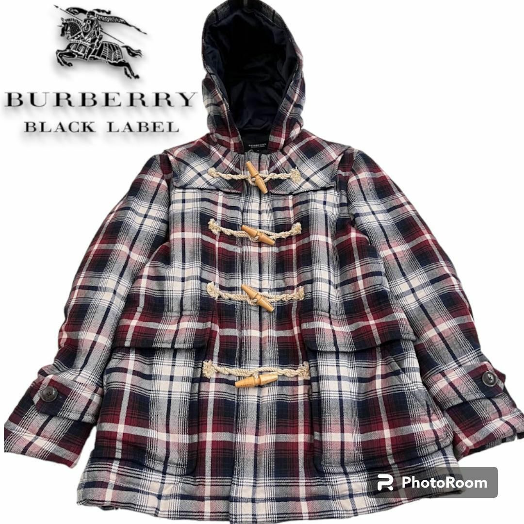 BURBERRY BLACK LABEL - バーバリーブラックレーベル チェック ダウン