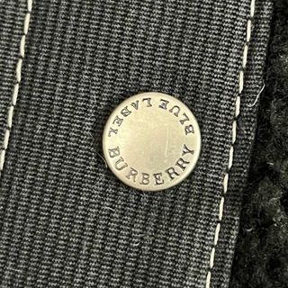 BURBERRY BLUE LABEL - バーバリーブルーレーベル ボア ロングコート