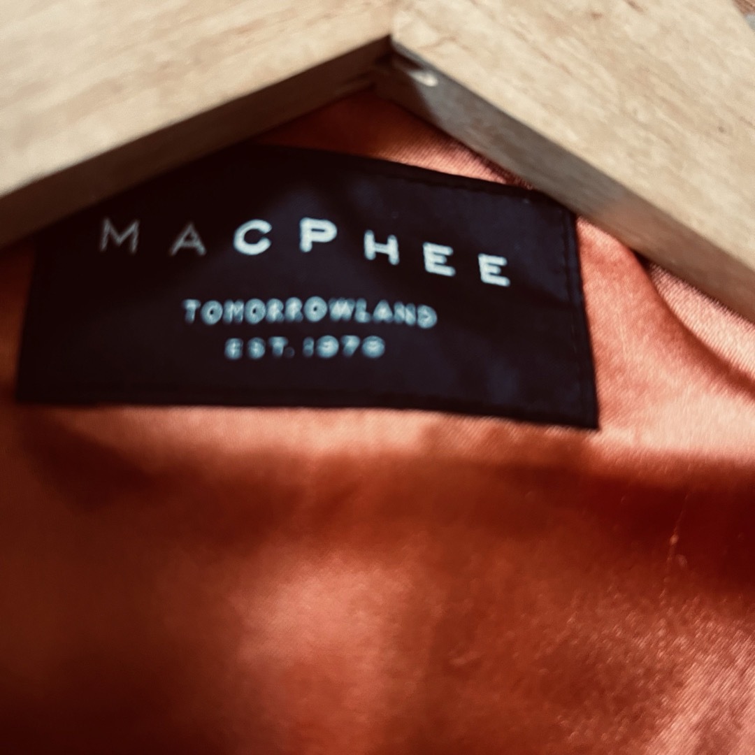 MACPHEE(マカフィー)の値下げ不可　マカフィー　トゥモローランド　ボアショート丈ブルゾン　36 レディースのジャケット/アウター(ブルゾン)の商品写真