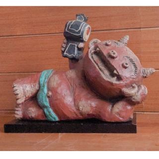 セトクラフト 鬼 赤鬼 SETO CRAFT 魔除け 縁起物 厄除け 置物 人形の セトクラフト 鬼 赤鬼 SETO CRAFT 魔除け 縁起物 厄除け 置物 人形の