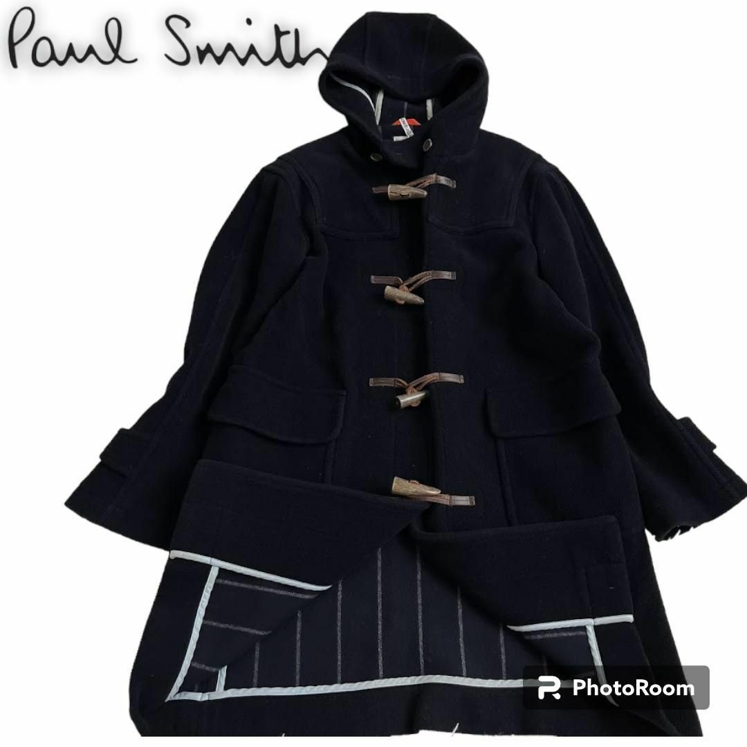 Paul Smith - ポールスミス ロンドン ダッフルコート ウール ブラック