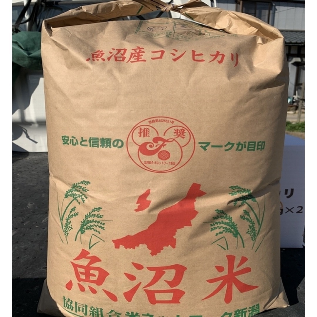 食べ比べ　「極み」令和5年産新潟新之助　魚沼産コシヒカリ　白米5kg各1個04 食品/飲料/酒の食品(米/穀物)の商品写真