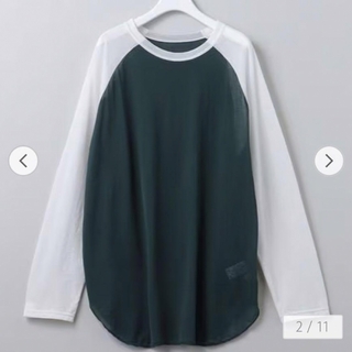 6 (ROKU) - ROKU コットンナイロンベースボールTシャツの通販 by ...