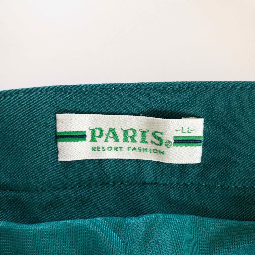 【新品未使用】PARIS キュロット ゴルフウェア 日本製 緑 定価20000円