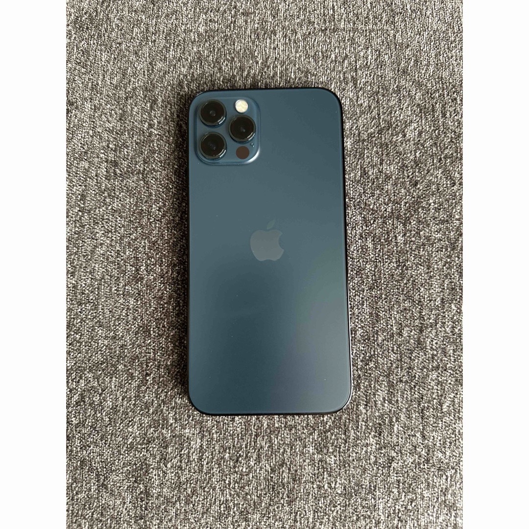 iPhone - iPhone12 pro 128GB パシフィックブルー 美品 付属品未使用の ...