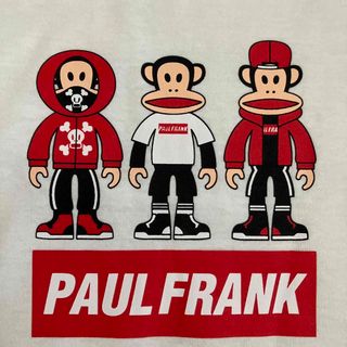 ポールフランク(Paul Frank)のポールフランク　半袖Tシャツ　白ホワイト(Tシャツ/カットソー(半袖/袖なし))