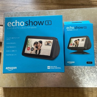 Amazon - Alexa echo show 角度調節スタンド付き　新品未使用