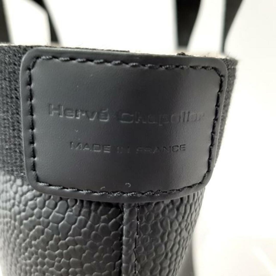 Herve Chapelier(エルベシャプリエ)のエルベシャプリエ トートバッグ美品  黒 レディースのバッグ(トートバッグ)の商品写真