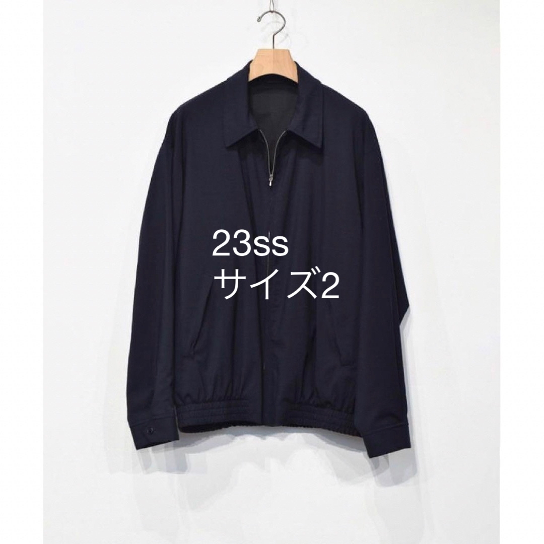 comoli 23ss ウールスイングトップ　size2