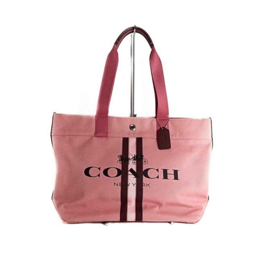 COACH - コーチ トートバッグ美品 - 391 ピンクの通販 by ブランディア ...