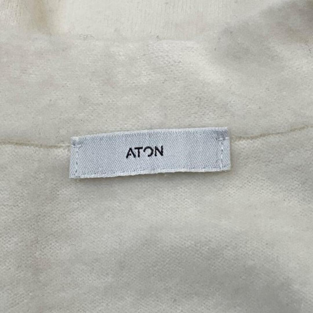 ATON(エイトン)のエイトン カーディガン サイズ02 M美品  - レディースのトップス(カーディガン)の商品写真