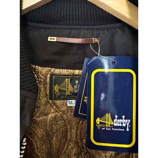 新品Derby of san francisco Black&Gold XL(ブルゾン)