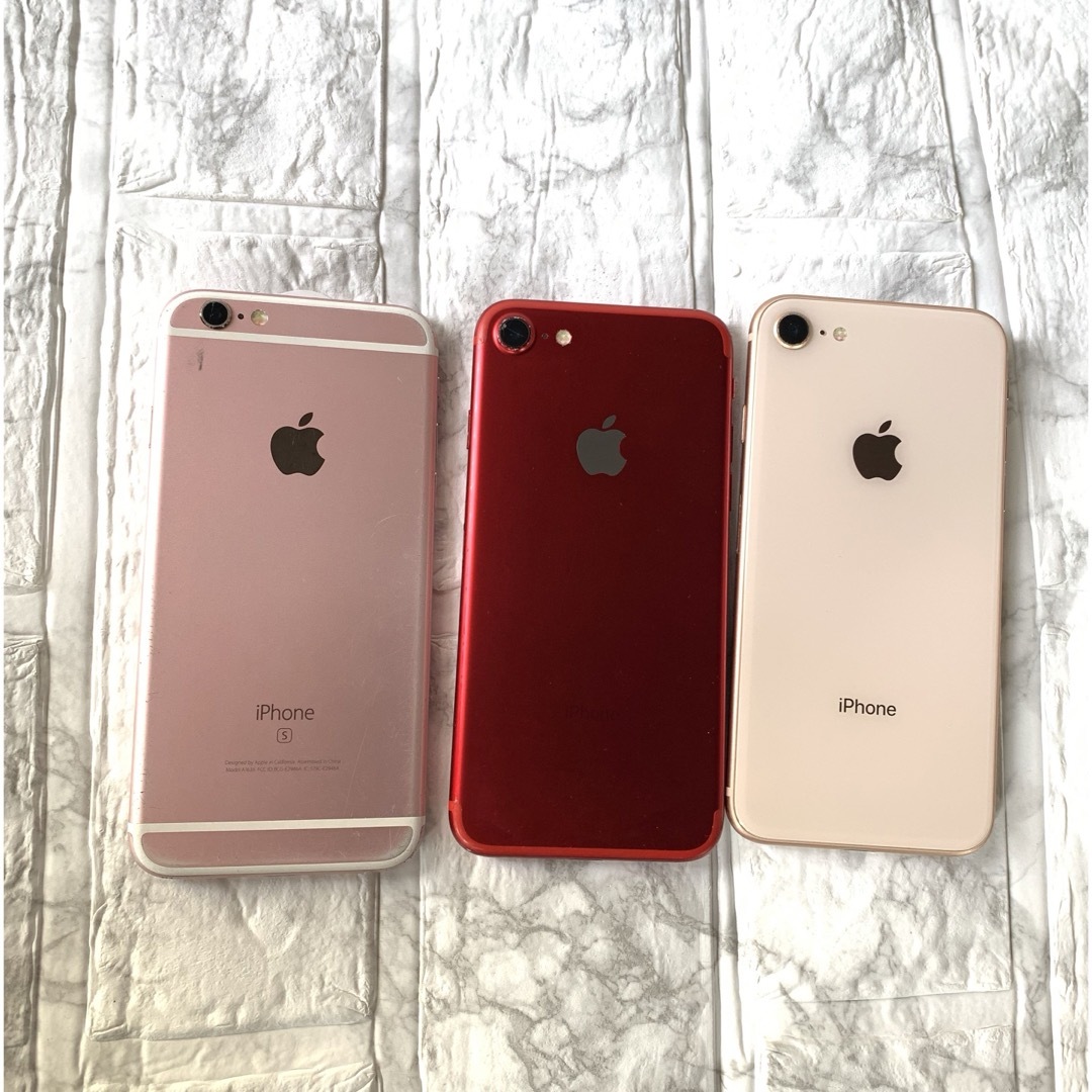 iPhone6 6S 7 8 7台セット　ジャンク品　部品取り