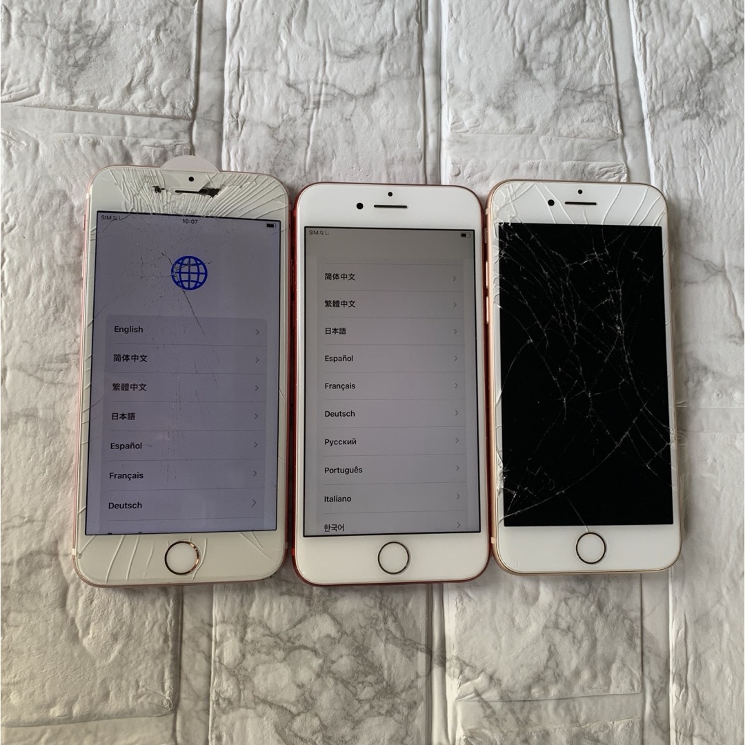 iPhone6 6S 7 8 7台セット　ジャンク品　部品取り