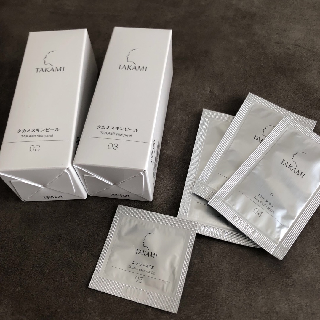 新品☆タカミスキンピール2本+試供品-