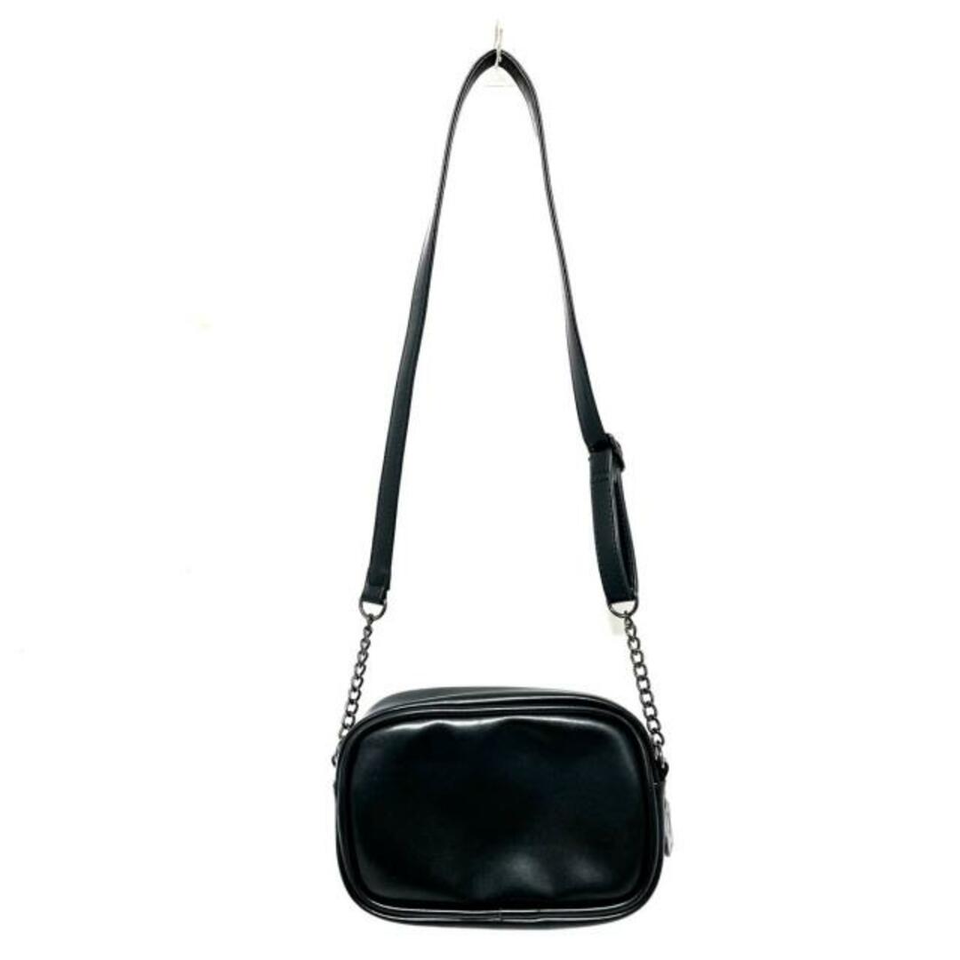 【極美品】MARY QUANT　マリークワント　ショルダーバッグ　黒　ブラック