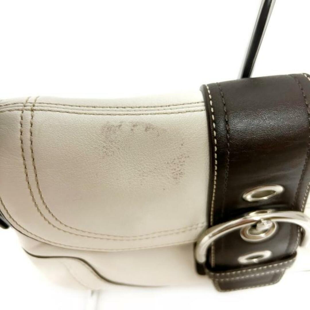 COACH - COACH(コーチ) ハンドバッグ F10909 レザーの通販 by ブラン