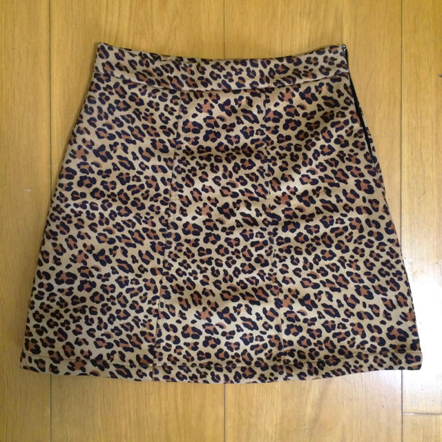 titty&co(ティティアンドコー)のtitty&Coのヒョウ柄スカート レディースのスカート(ミニスカート)の商品写真