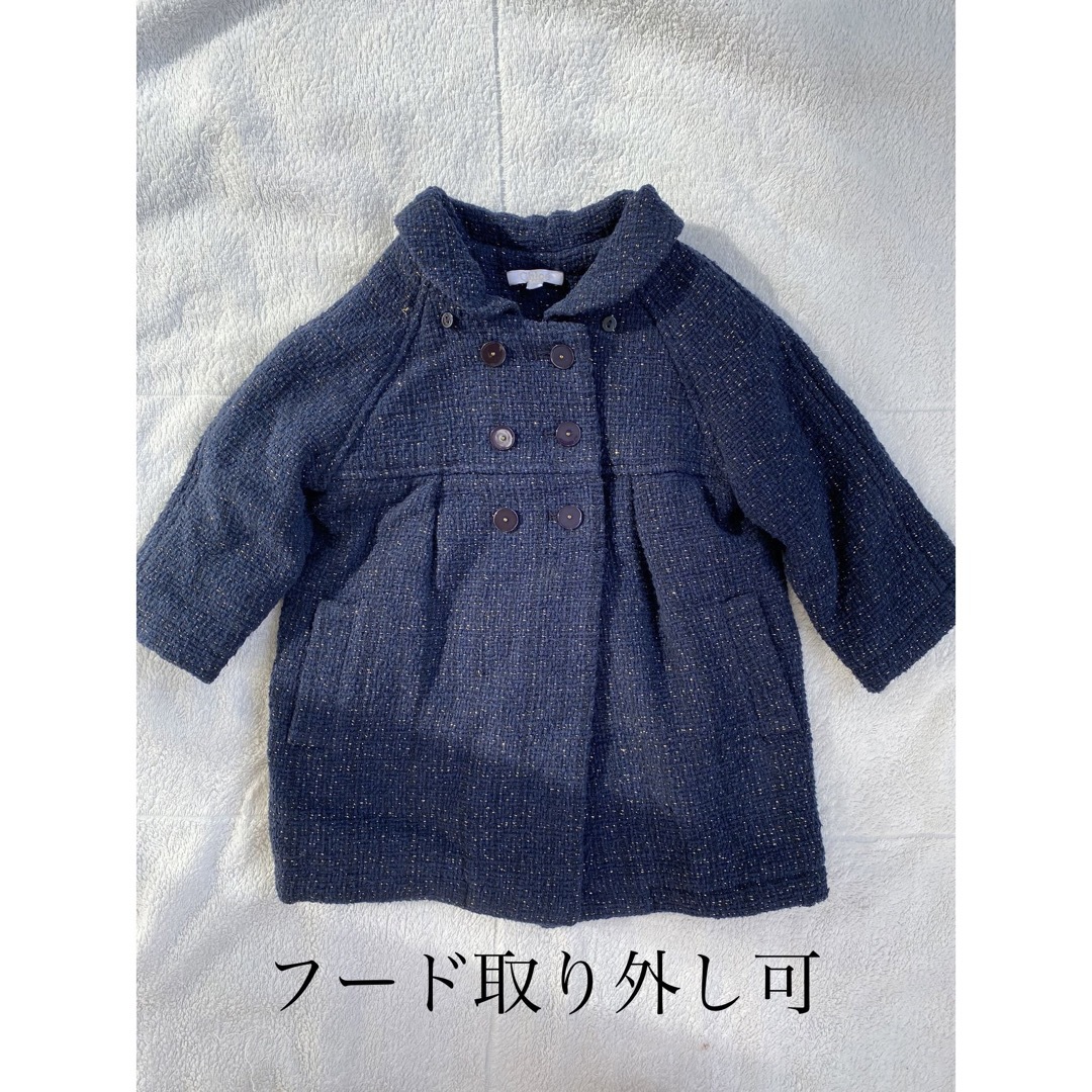 Chloe(クロエ)の【Chloé】12M ベビージャケット　ガールズ　秋冬 キッズ/ベビー/マタニティのベビー服(~85cm)(ジャケット/コート)の商品写真