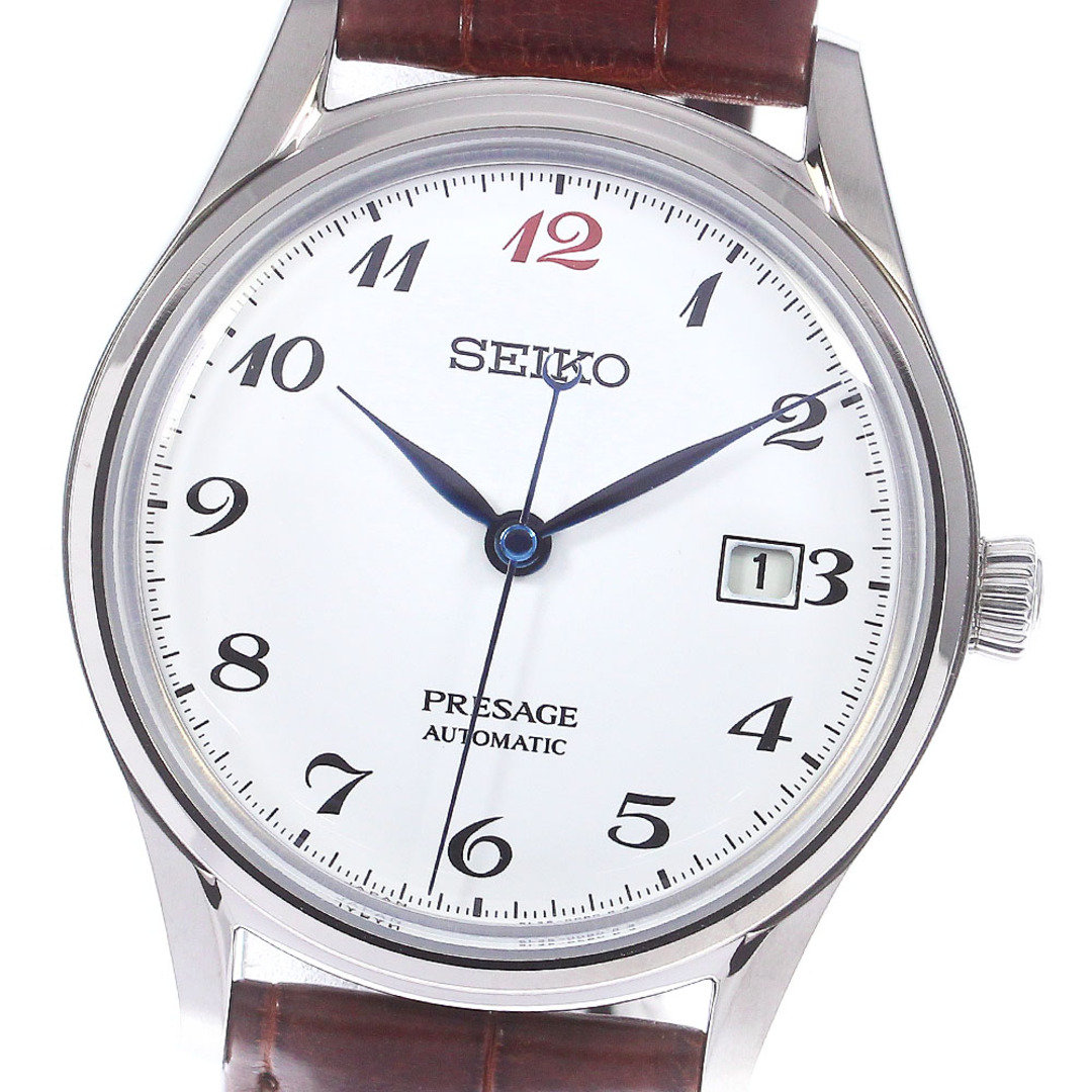 セイコー SEIKO SARA017/6L35-00B0 プレザージュ サロン限定モデル 琺瑯ダイアル 自動巻き メンズ 極美品 箱付き_773045  | フリマアプリ ラクマ