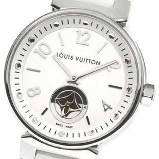 ルイヴィトン(LOUIS VUITTON)のルイ・ヴィトン LOUIS VUITTON Q8J10 タンブール ムーンスター クォーツ レディース 美品 箱・保証書付き_771617【ev10】(腕時計)