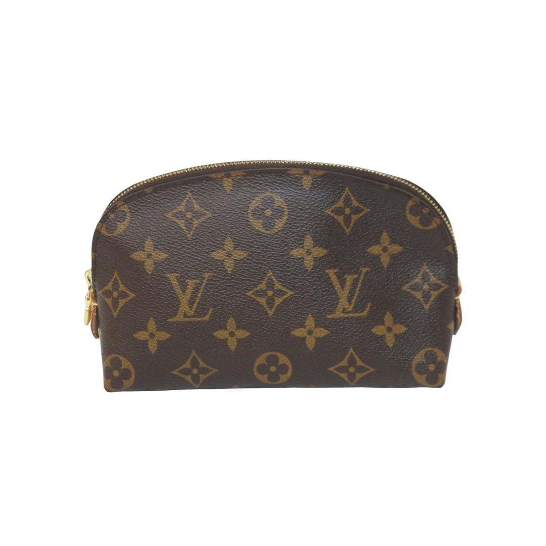 【★】 LOUIS VUITTON
ポシェット・コスメティック M47515 モノグラム/ブラウン モノグラムキャンバス 小物　おしゃれ　人気　化粧ポーチ 松山久万ノ台店