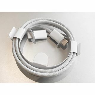 未使用Apple 純正 編込USB-C充電ケーブル MQKJ3FE #5(バッテリー/充電器)