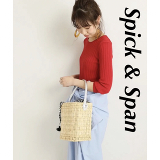 スピックアンドスパン(Spick & Span)のspick and span  コットンニット(カットソー(長袖/七分))