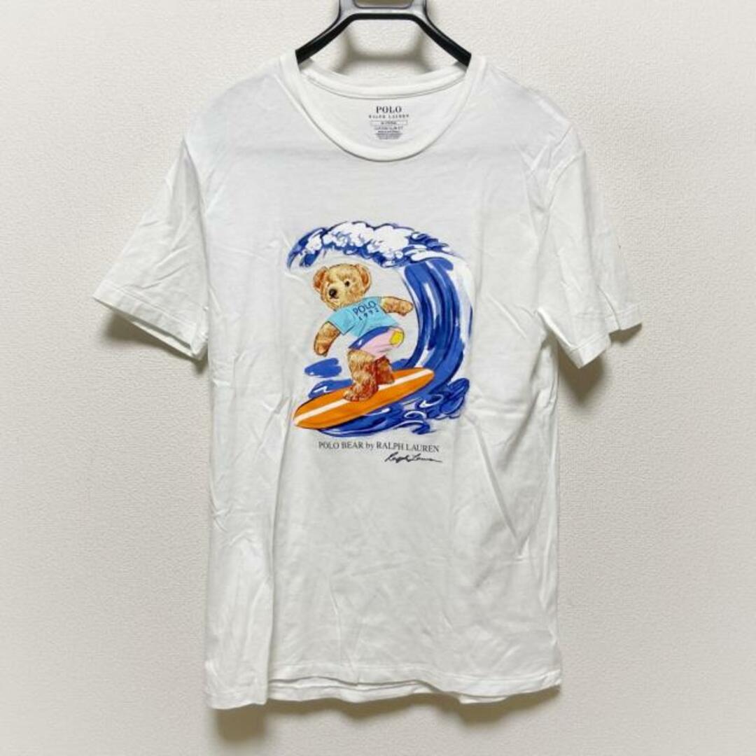 ポロラルフローレン  Tシャツ  Mサイズ  ホワイト  カジュアル  半袖