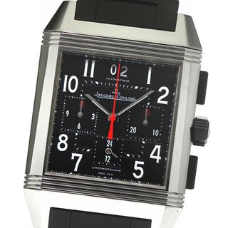 ジャガールクルト(Jaeger-LeCoultre)のジャガー・ルクルト JAEGER-LECOULTRE Q701868P レベルソ スクアドラ ワールド クロノグラフ 自動巻き メンズ 箱付き_771635(腕時計(アナログ))