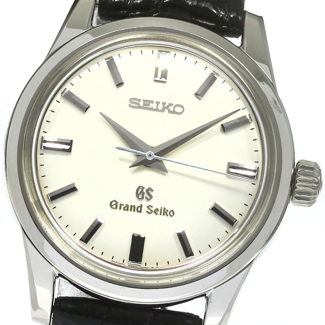 セイコー SEIKO SBGW001/9S54-0030 グランドセイコー 手巻き メンズ 箱・保証書付き メーカーOH済み_760141擦り傷が多い商品番号