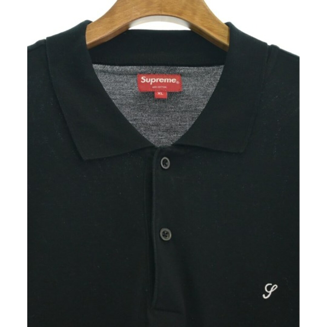 Supreme シュプリーム ポロシャツ XL 黒