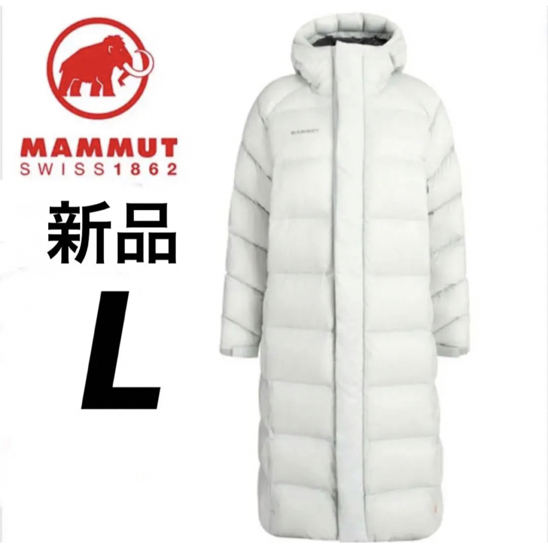 新品 MAMMUT マムート グースダウン ロングサイズ ユニセックス　L 白のサムネイル