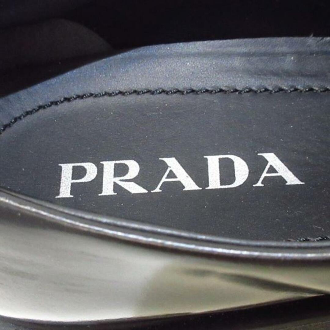 PRADA(プラダ)のプラダ ローファー 36 1/2 レディース - 黒 レディースの靴/シューズ(ローファー/革靴)の商品写真