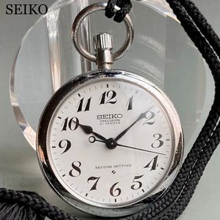 セイコー(SEIKO)の【動作品】セイコー SEIKO 懐中時計 熊鉄 1976年 手巻き 昭和51年(その他)